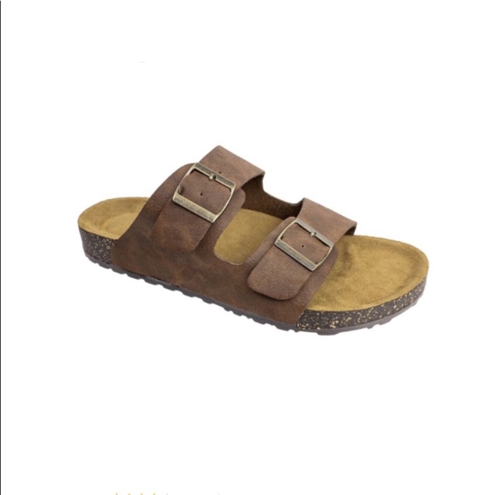 George Buckle Strap Sandals - Picture 2 of 6